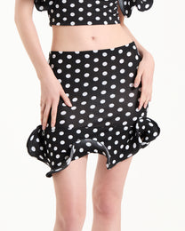 polka skirt