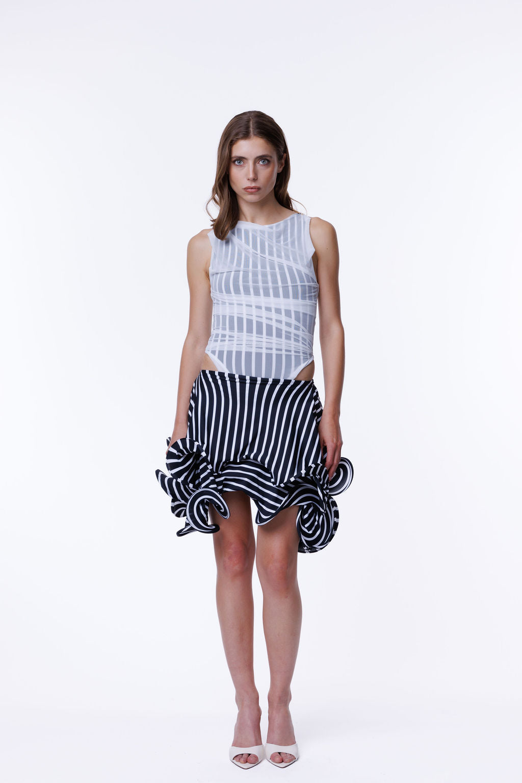 Crisscross Skirt